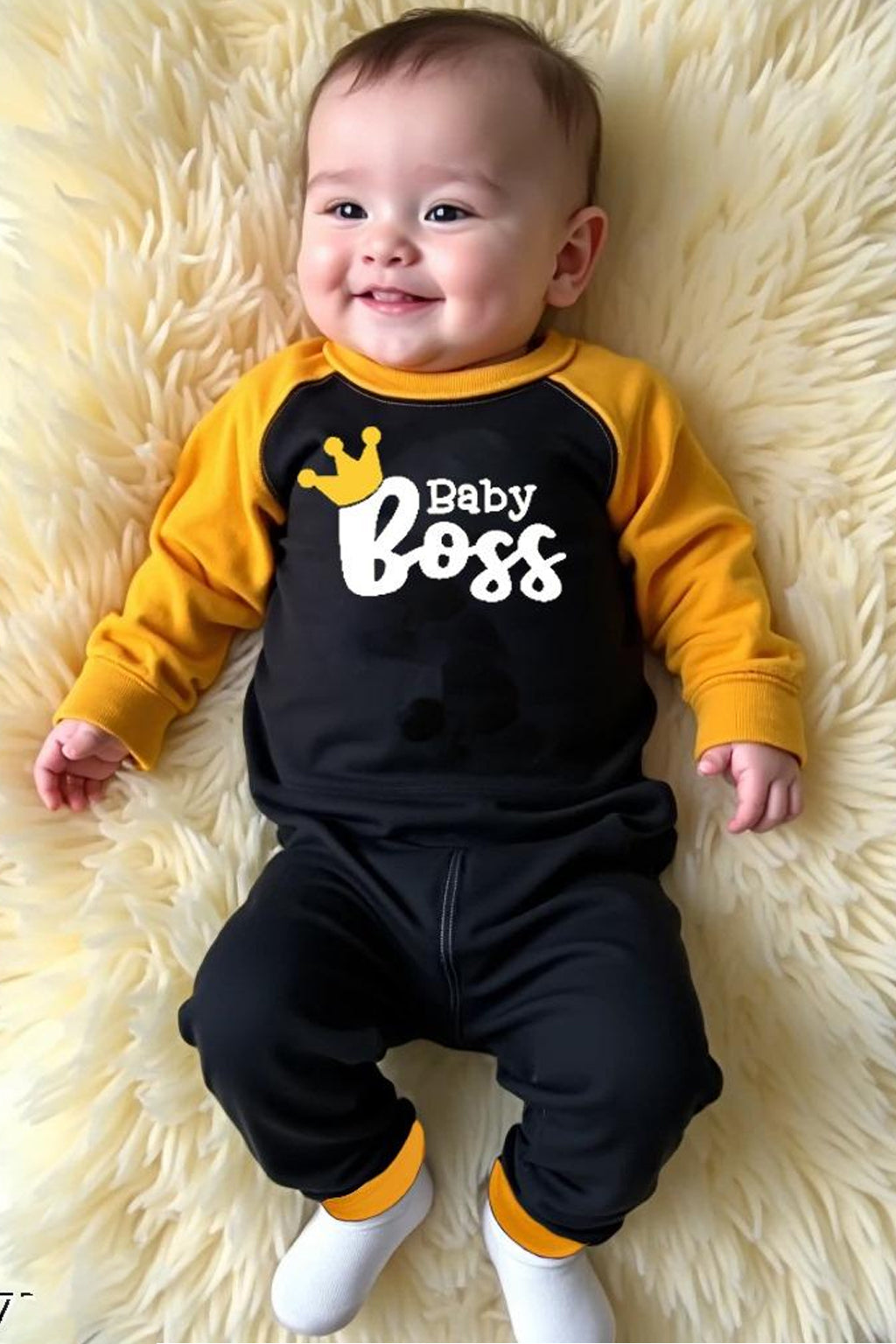 Baby Boss Boys Sweatshirt & Pyjama Winter Set