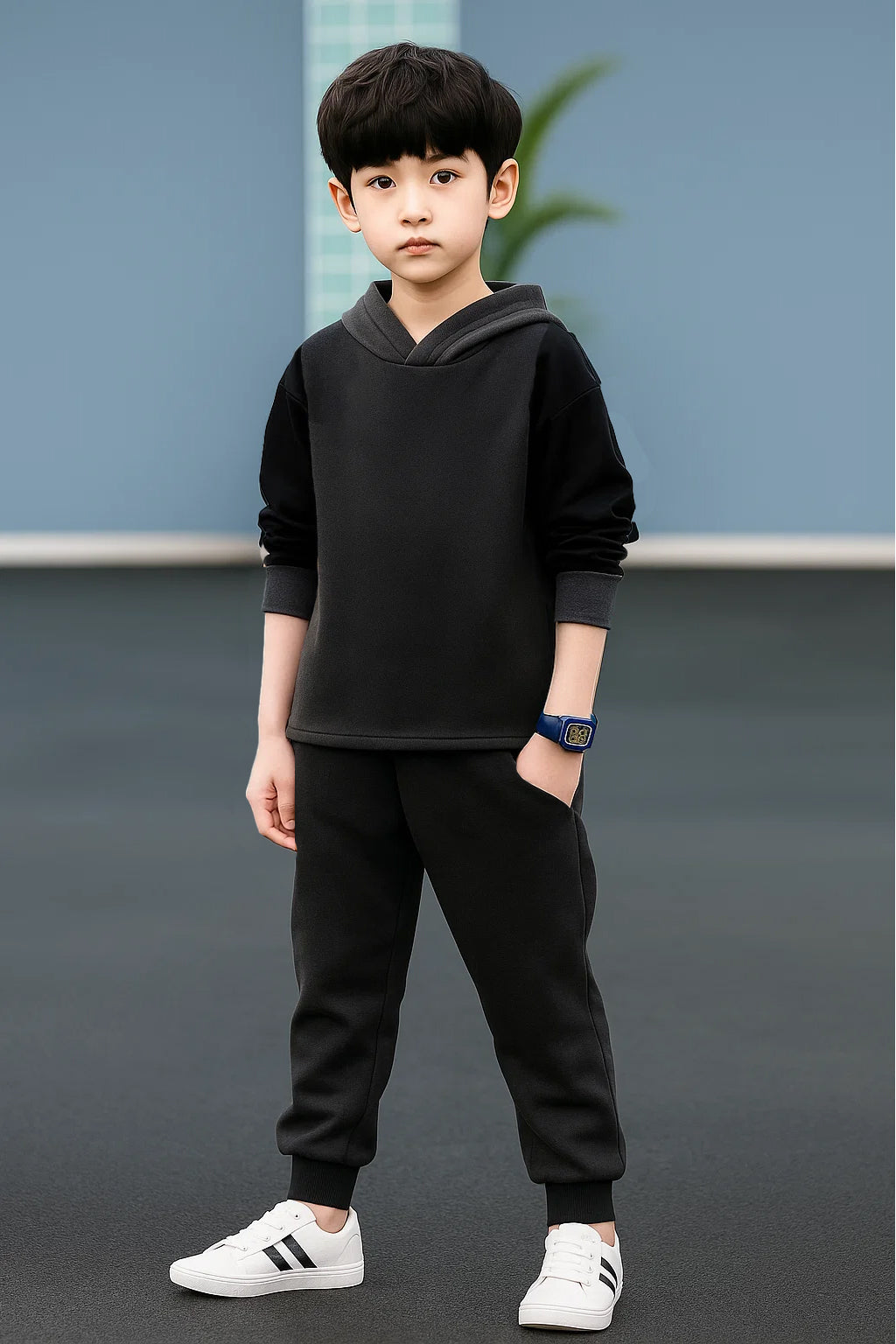 Boys Hoodie Sweatshirt & Jogger Set