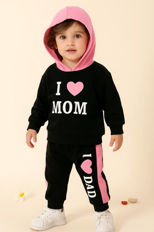 Tidles Unisex Cotton Hoodie & Jogger Set