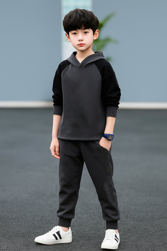 Boys Hoodie Sweatshirt & Jogger Set