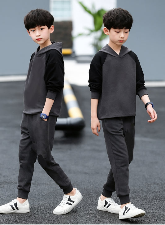 Boys Hoodie Sweatshirt & Jogger Set