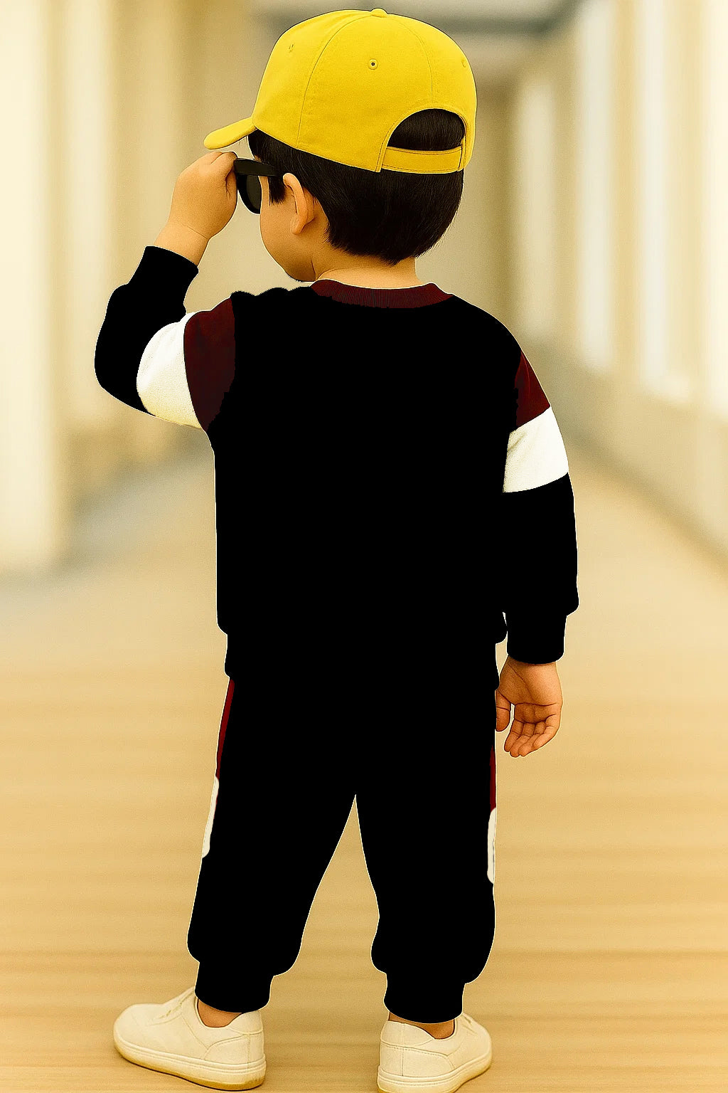 Trendy Kids Clothing Set BENTGRASS Printed Cotton Tracksuit for Boys
